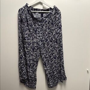 Minkpink cropped wide leg pants